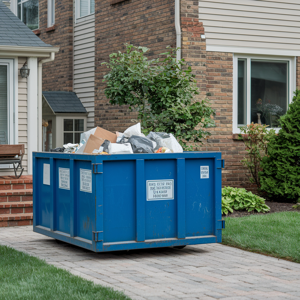 Dump It small dumpster rental for household junk removal