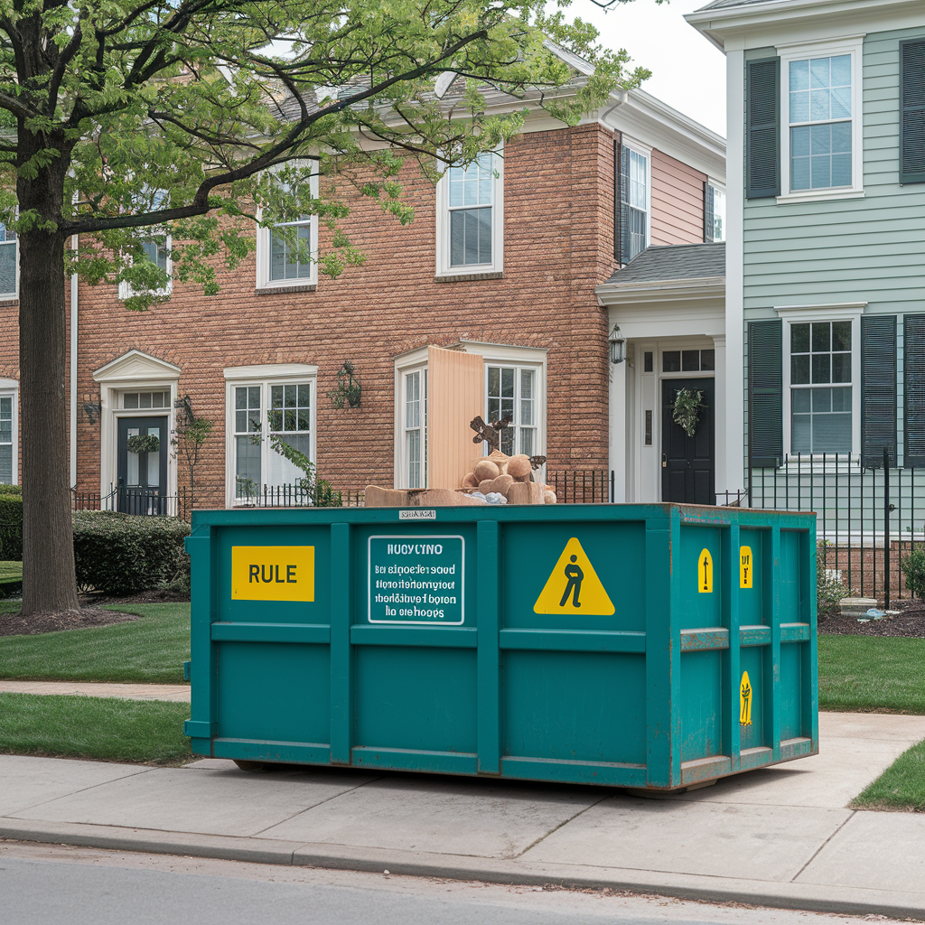 Dump It moving dumpster for household cleanup in Indianapolis