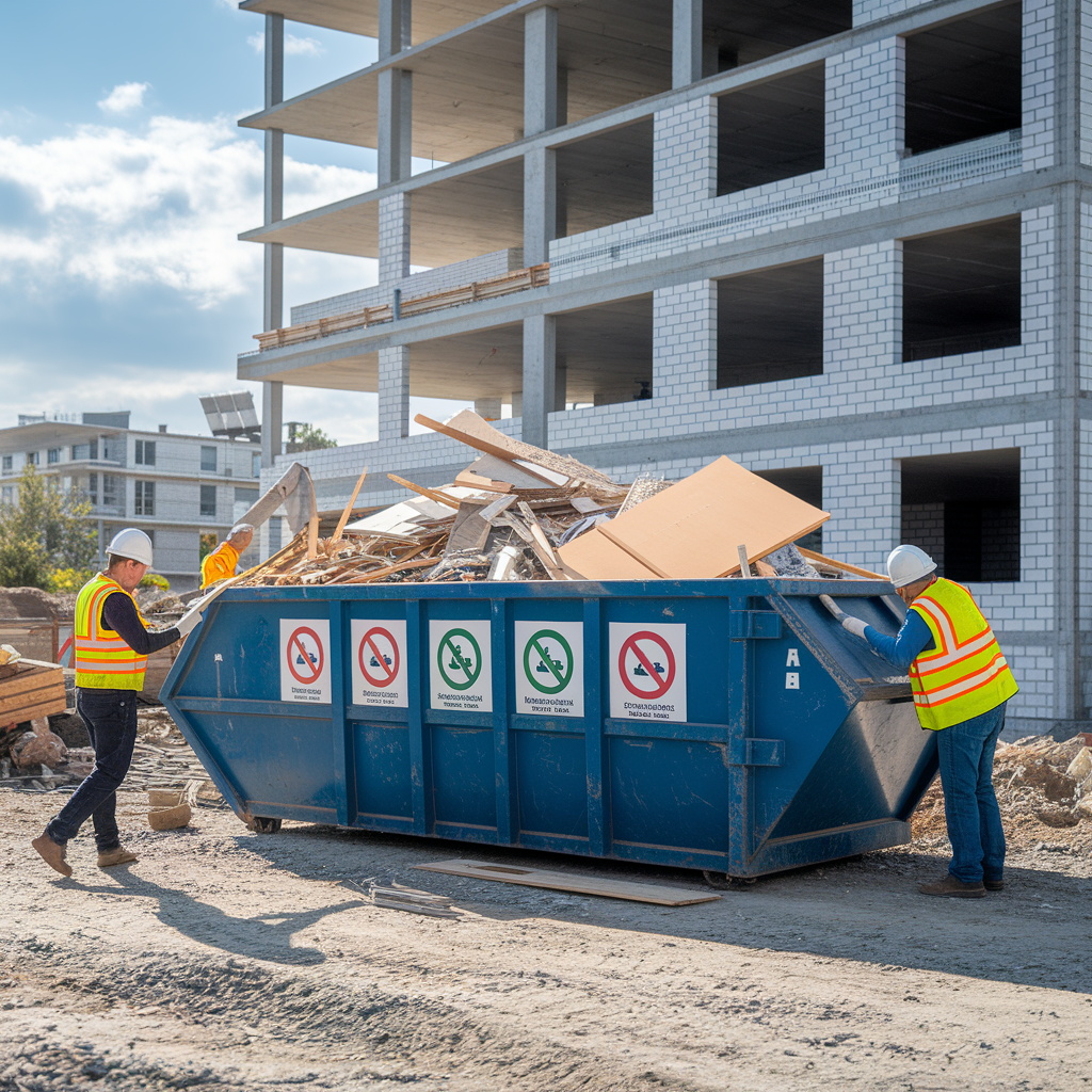 Dump It construction dumpster for eco-safe debris removal