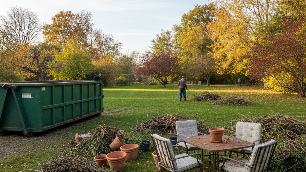 Holiday Cleanouts dumpster