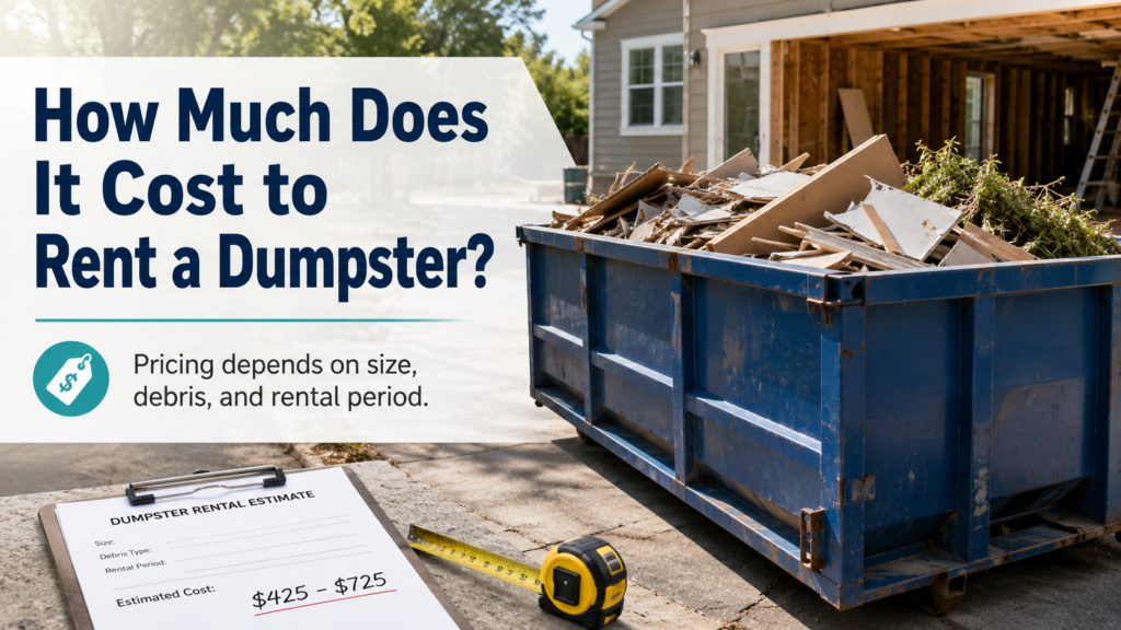 How much to rent a dumpster