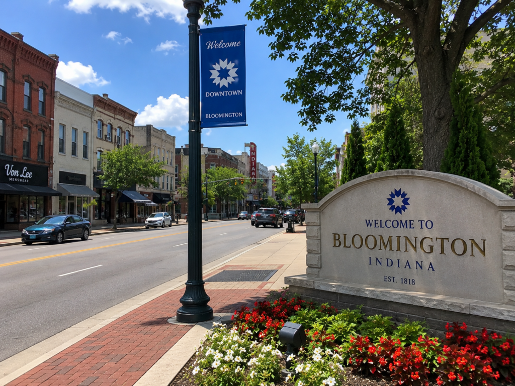 Downtown Bloomington, Indiana